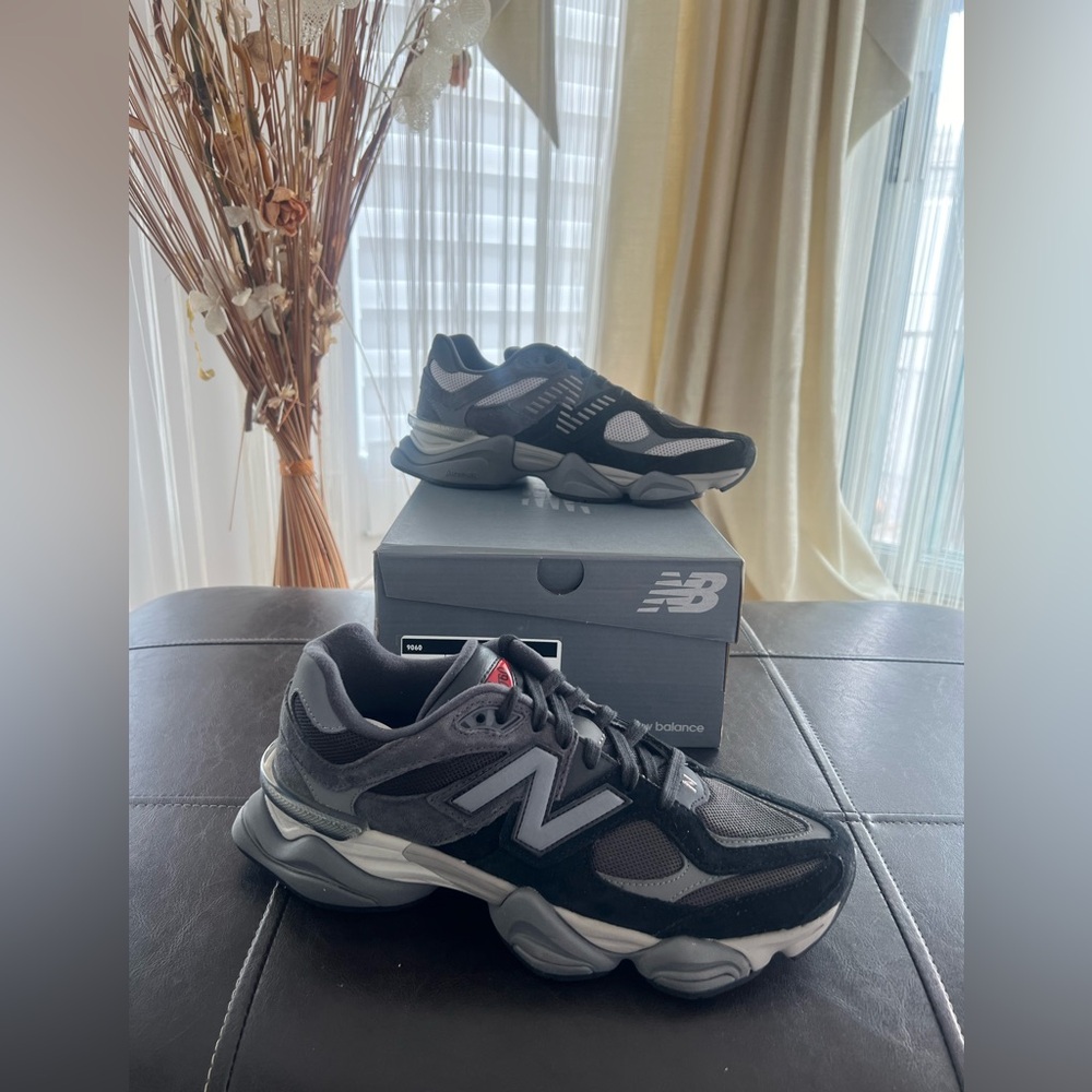 New Balance 9060 Black Castlerock Grey U9060BLK - Size 10 Men's - Sneakers Shoes - Picture 3 of 12